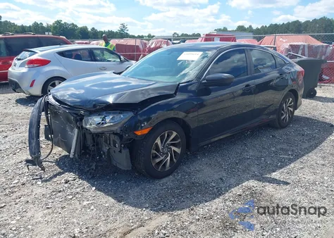 2017 Honda Civic Ex from USA, damaged, VIN 19XFC2F72HE056610